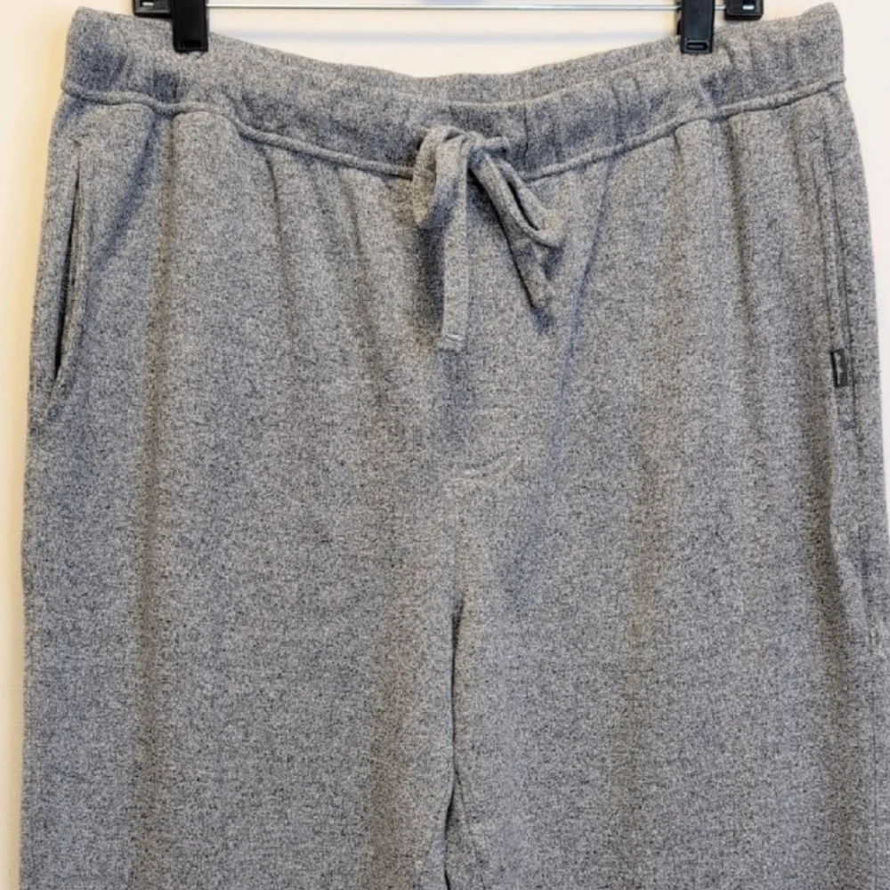 Eddie Bauer Men’s Gray Lounge Sweatpants XL Drawstring Cozy Knit